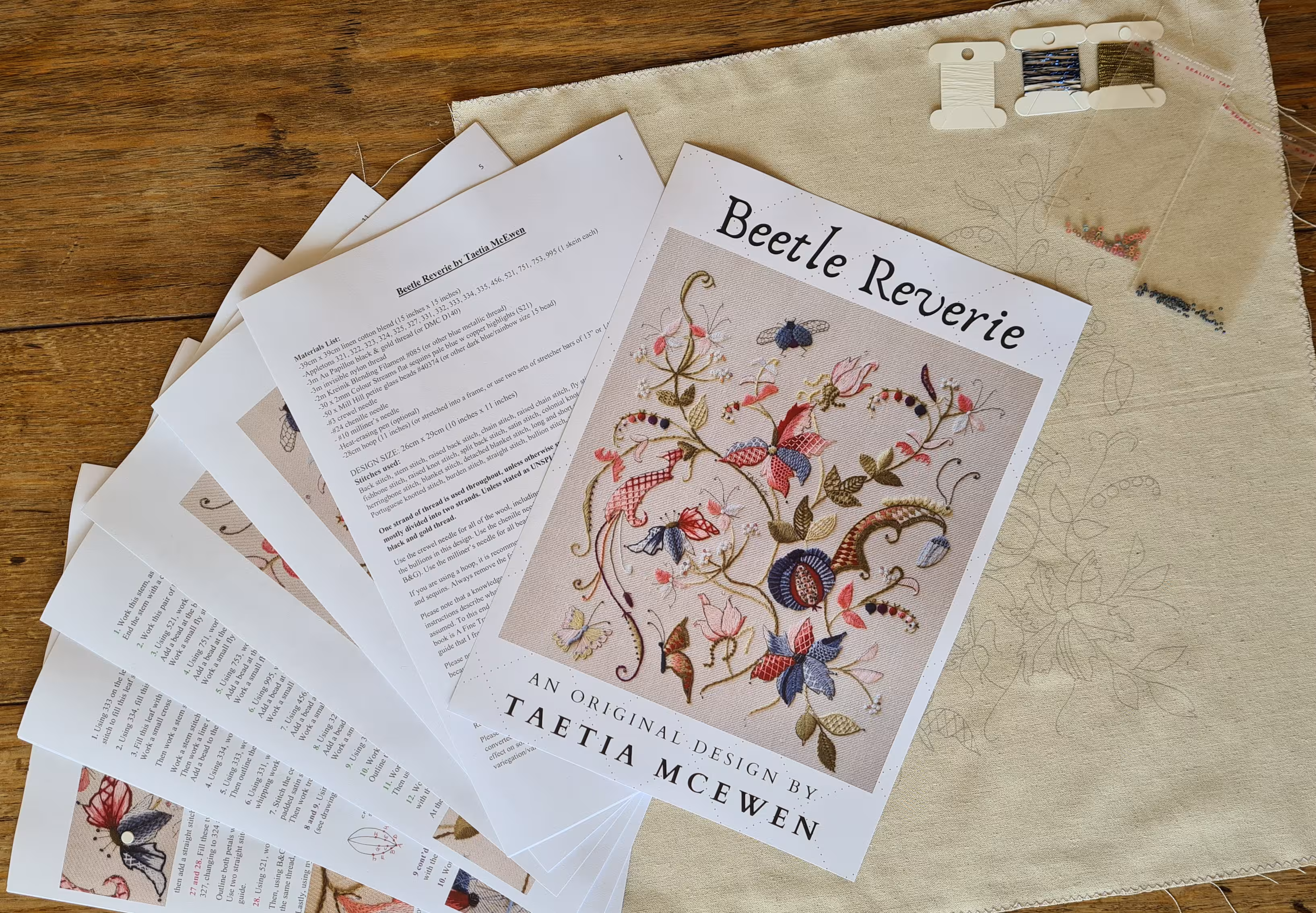 Beetle Reverie Crewel - view 8