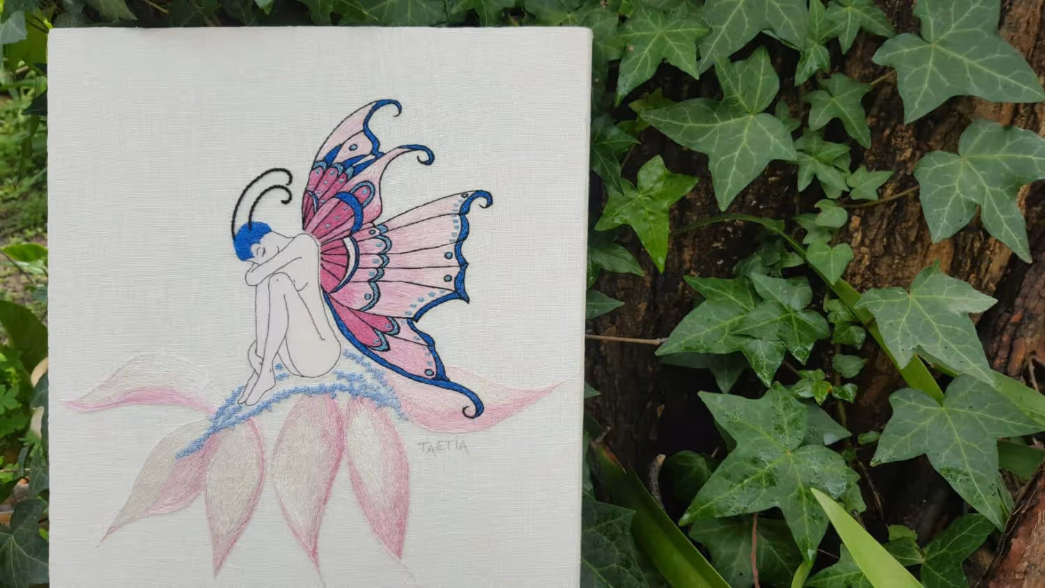 Butterfly Forlorn Butterfly Girl