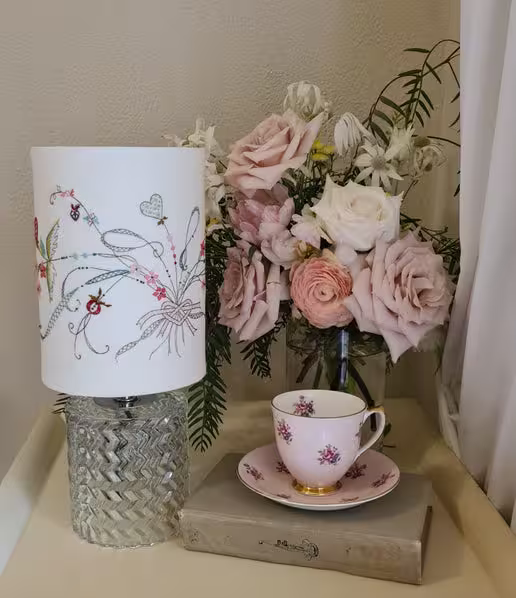 Cupid's Posy Lampshade - view 5