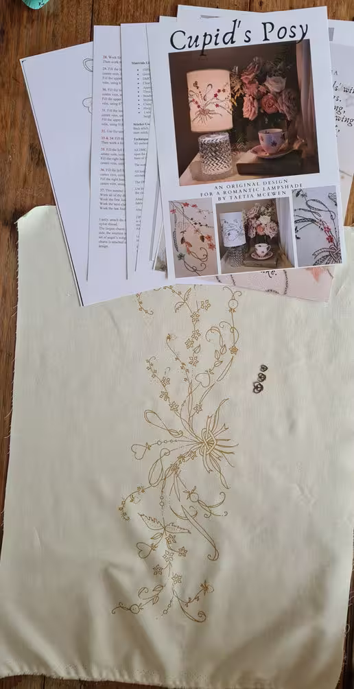 Cupid's Posy Lampshade - view 6