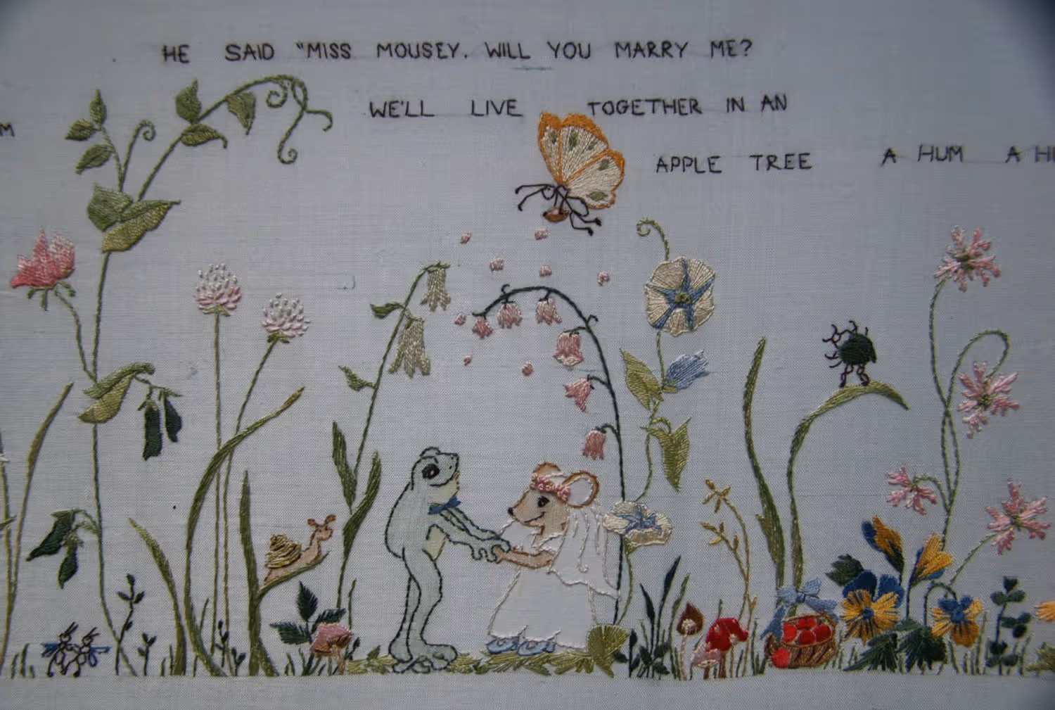 Frog Went Walking Lampshade - view 3