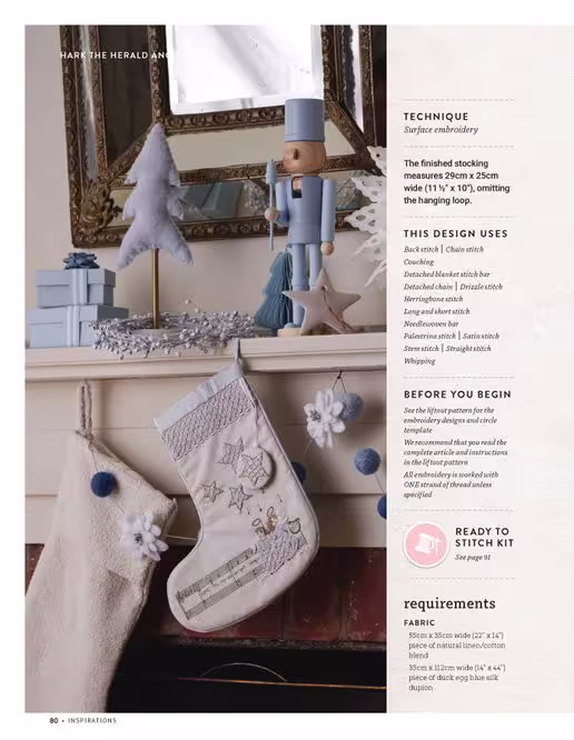 Hark! The Herald Angels Sing Stocking - view 2