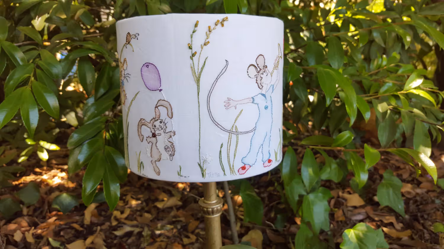 Onesie Parade Children's Lampshade - view 2