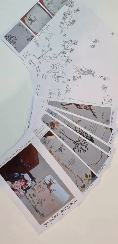 Woodland Lampshade - view 10